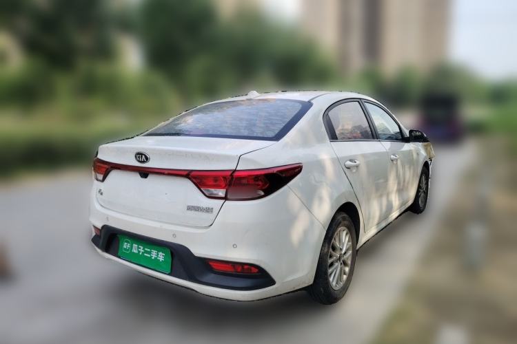 Used Kia K2 2017 Sedan 1.4L Automatic GLS Rear Right 45 Deg