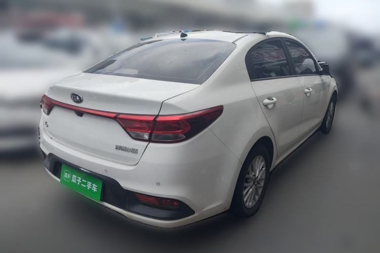 Used Kia K2 2017 Sedan 1.4L Automatic GLS Rear Right 45 Deg