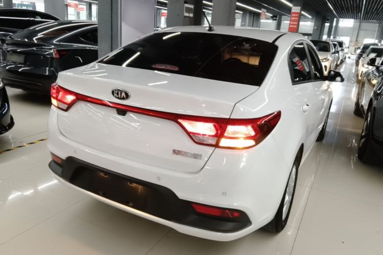 Used Kia K2 2017 Sedan 1.4L Automatic GLS Rear Right 45 Deg