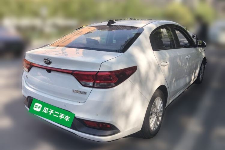 Used Kia K2 2017 Sedan 1.4L Automatic GLS Rear Right 45 Deg