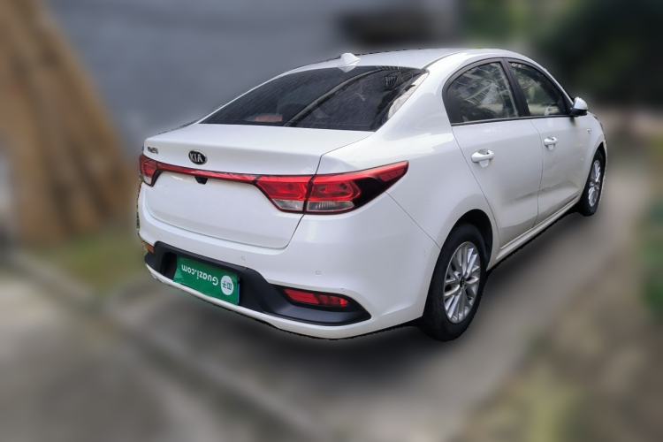 Used Kia K2 2017 Sedan 1.4L Automatic GLS Rear Right 45 Deg