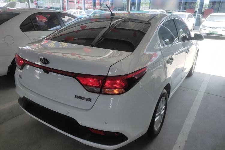 Used Kia K2 2017 Sedan 1.4L Automatic Transmission 15th Anniversary Special Edition GLS Rear Right 45 Deg