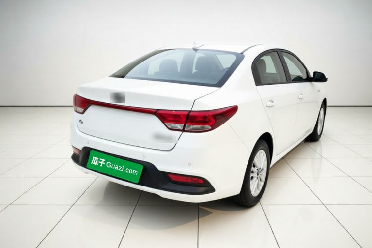 Used Kia K2 2017 Sedan 1.4L Manual Transmission GLS Rear Right 45 Deg