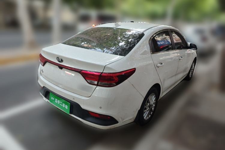 Used Kia K2 2017 Sedan 1.4L Automatic GLS Rear Right 45 Deg