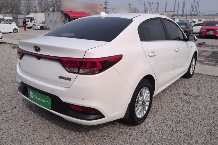 Used Kia K2 2017 Sedan 1.4L Automatic GLS Rear Right 45 Deg