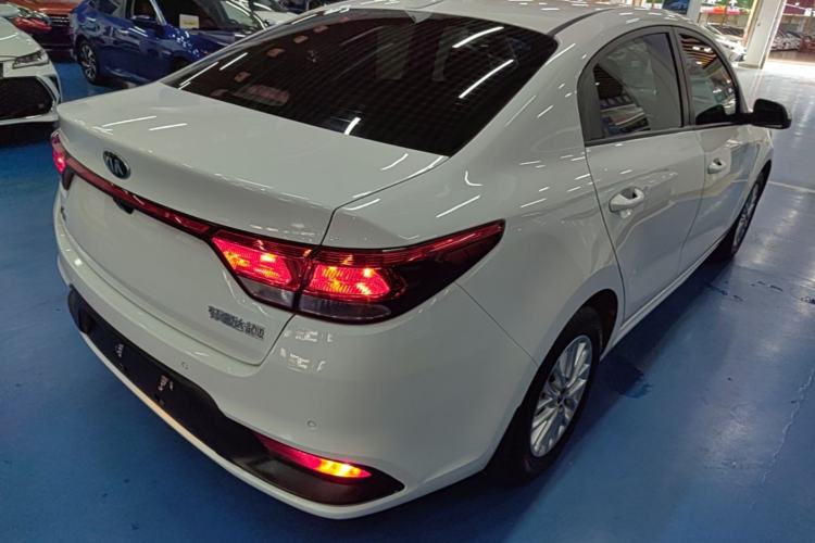 Used Kia K2 2017 Sedan 1.4L Automatic GLS Rear Right 45 Deg