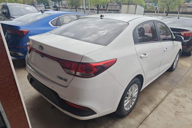 Used Kia K2 2017 Sedan 1.4L Automatic GLS Rear Right 45 Deg