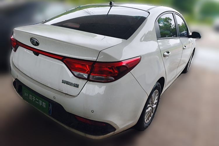 Used Kia K2 2017 Sedan 1.4L Automatic GLS Rear Right 45 Deg