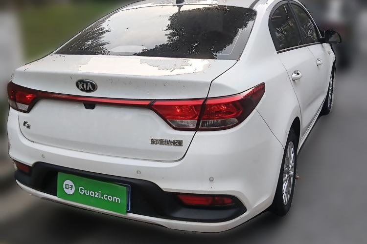 Used Kia K2 2017 Sedan 1.4L Automatic GLS Rear Right 45 Deg