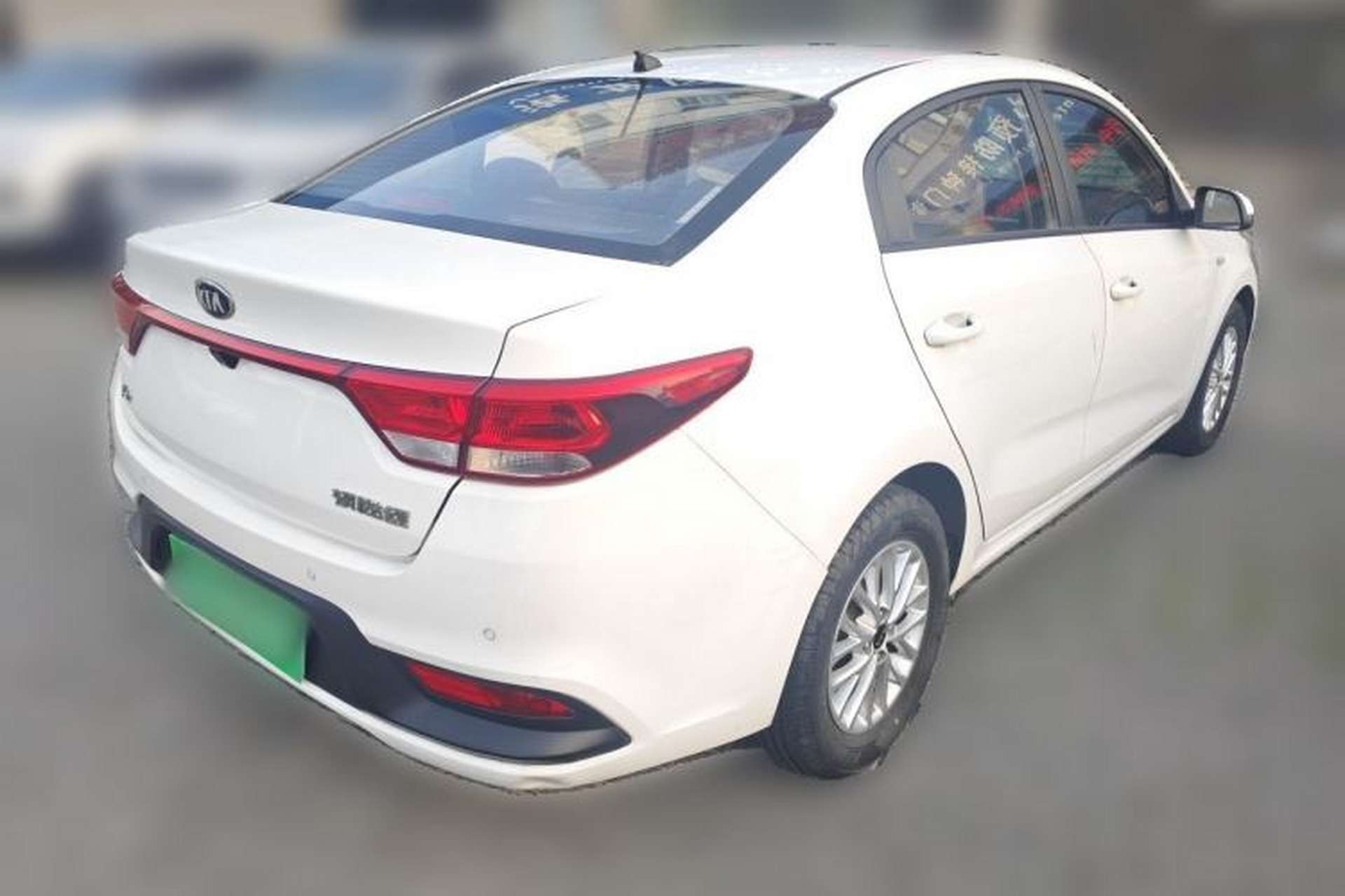 Used Kia K2 2017 Sedan 1.4L Automatic GLS Rear Right 45 Deg