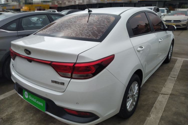 Used Kia K2 2017 Sedan 1.4L Automatic GLS Rear Right 45 Deg