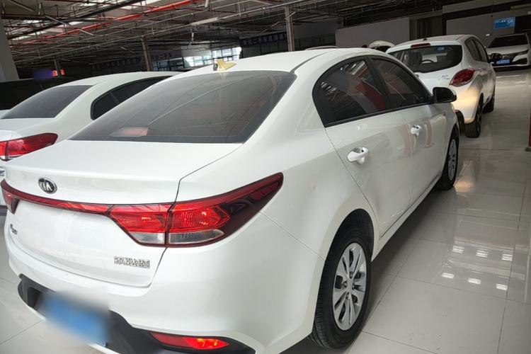 Used Kia K2 2017 Sedan 1.4L Automatic GLS Rear Right 45 Deg