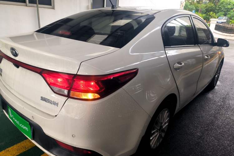 Used Kia K2 2017 Sedan 1.4L Automatic GLS Rear Right 45 Deg