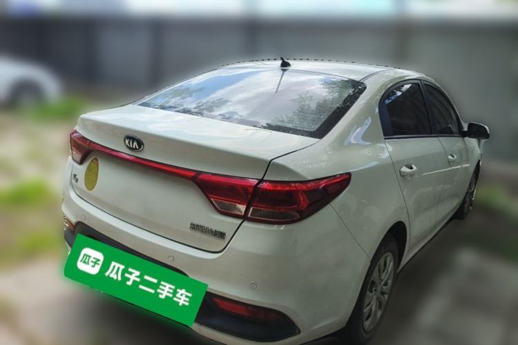 Used Kia K2 2017 Sedan 1.4L Automatic GLS Rear Right 45 Deg