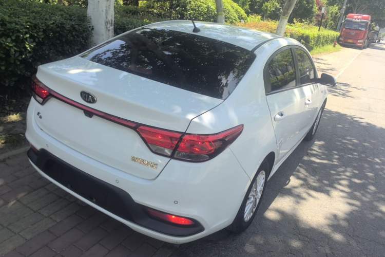 Used Kia K2 2017 Sedan 1.4L Automatic GLS Rear Right 45 Deg