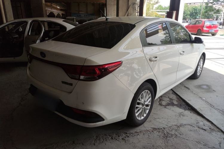 Used Kia K2 2017 Sedan 1.4L Manual Transmission GLS Rear Right 45 Deg
