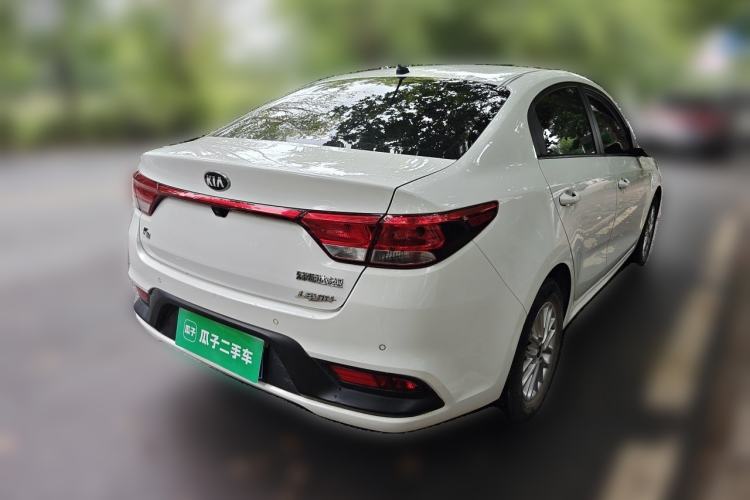 Used Kia K2 2017 Sedan 1.4L Automatic GLS Rear Right 45 Deg