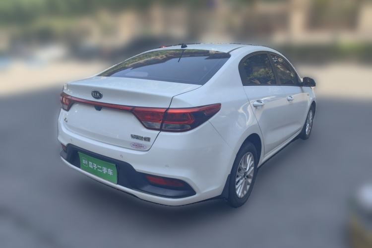 Used Kia K2 2017 Sedan 1.4L Automatic GLS Rear Right 45 Deg