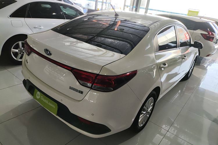 Used Kia K2 2017 Sedan 1.4L Manual Transmission GLS Rear Right 45 Deg