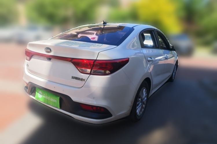 Used Kia K2 2017 Sedan 1.4L Automatic Transmission 15th Anniversary Special Edition GLS Rear Right 45 Deg