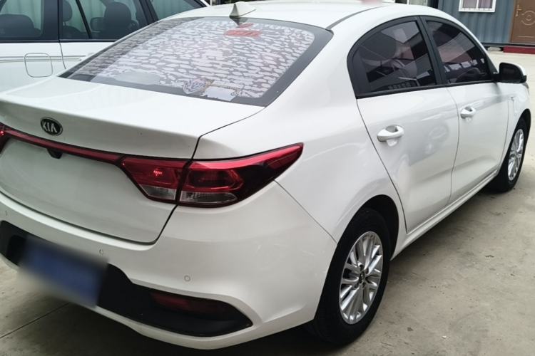 Used Kia K2 2017 Sedan 1.4L Automatic GLS Rear Right 45 Deg