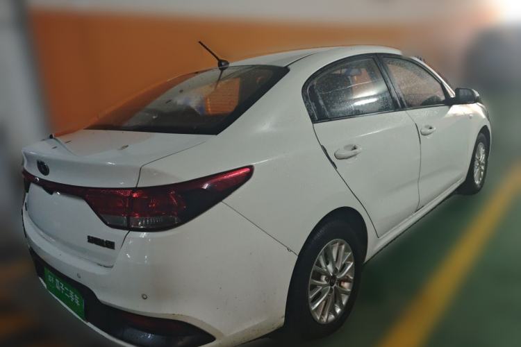 Used Kia K2 2017 Sedan 1.4L Automatic GLS Rear Right 45 Deg