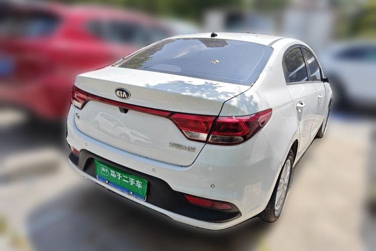 Used Kia K2 2017 Sedan 1.4L Automatic GLS Rear Right 45 Deg