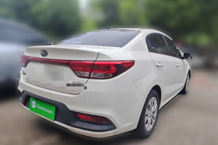 Used Kia K2 2017 Sedan 1.4L Automatic GLS Rear Right 45 Deg