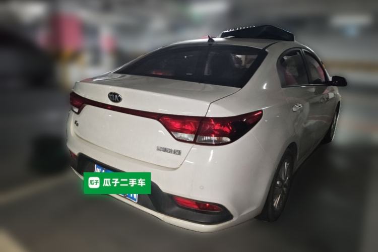Used Kia K2 2017 Sedan 1.4L Manual Transmission GLS Rear Right 45 Deg