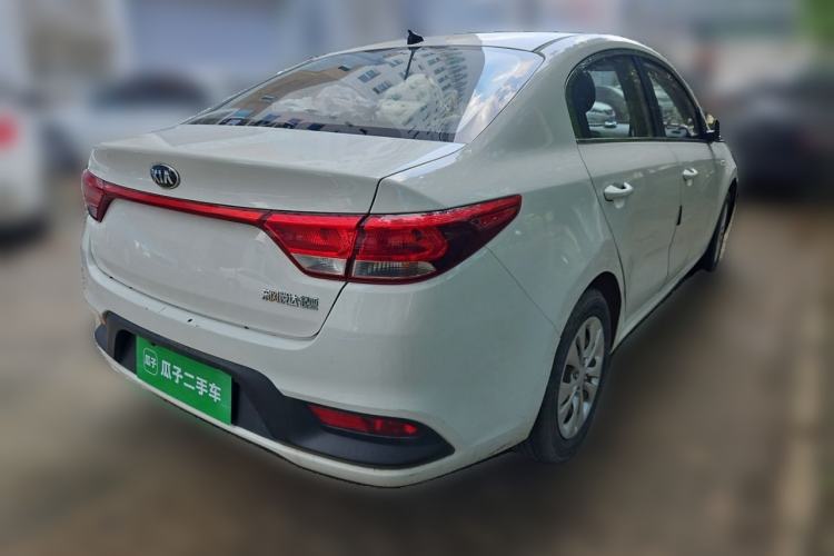 Used Kia K2 2017 Sedan 1.4L Automatic GLS Rear Right 45 Deg