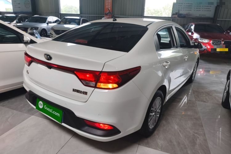 Used Kia K2 2017 Sedan 1.4L Automatic GLS Rear Right 45 Deg