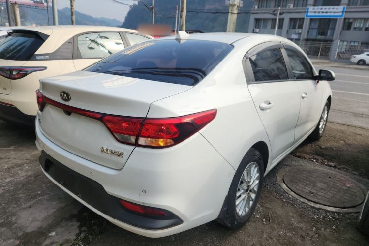 Used Kia K2 2017 Sedan 1.4L Automatic GLS Rear Right 45 Deg