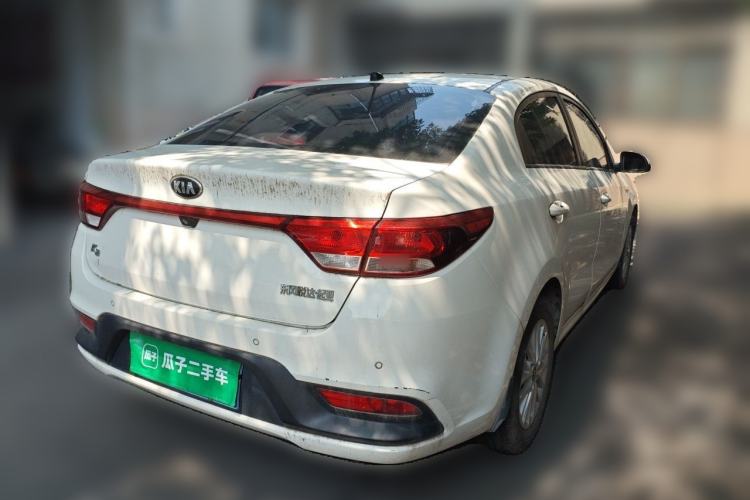Used Kia K2 2017 Sedan 1.4L Automatic GLS Rear Right 45 Deg