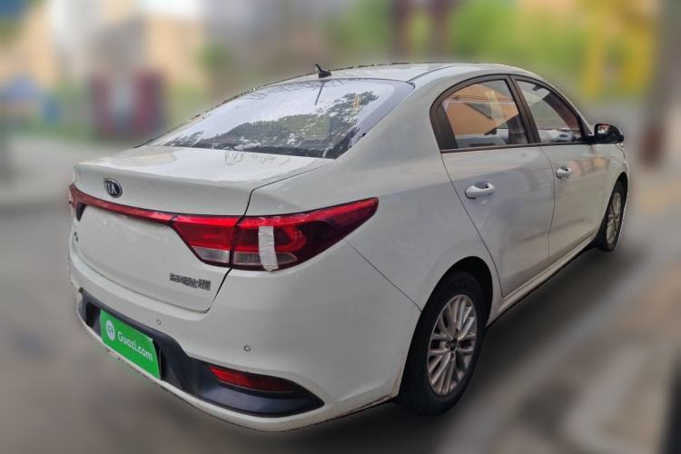 Used Kia K2 2017 Sedan 1.4L Manual Transmission GLS Rear Right 45 Deg