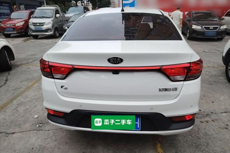 Used Kia K2 2017 Sedan 1.4L Automatic GLS Rear