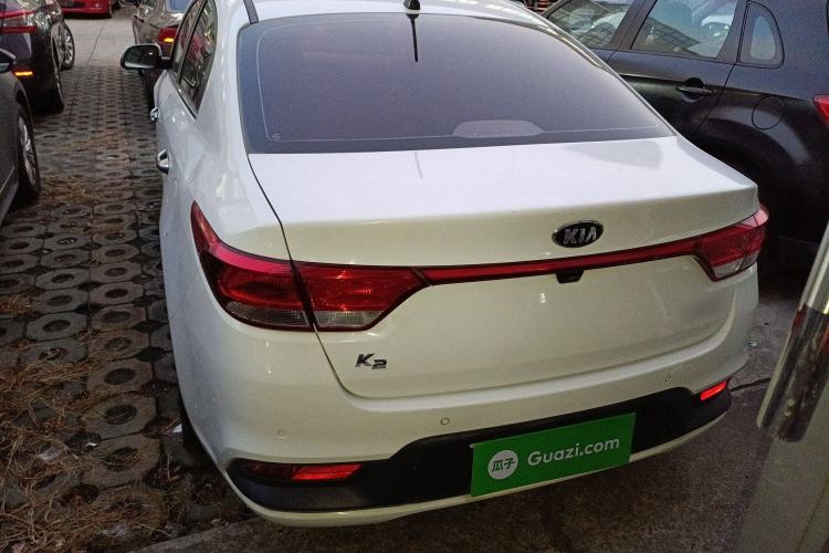 Used Kia K2 2017 Sedan 1.6L AT Premium Rear
