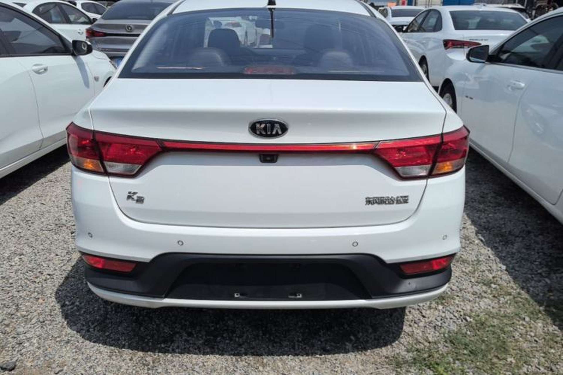 Used Kia K2 2017 Sedan 1.4L Automatic Transmission 15th Anniversary Special Edition GLS Rear