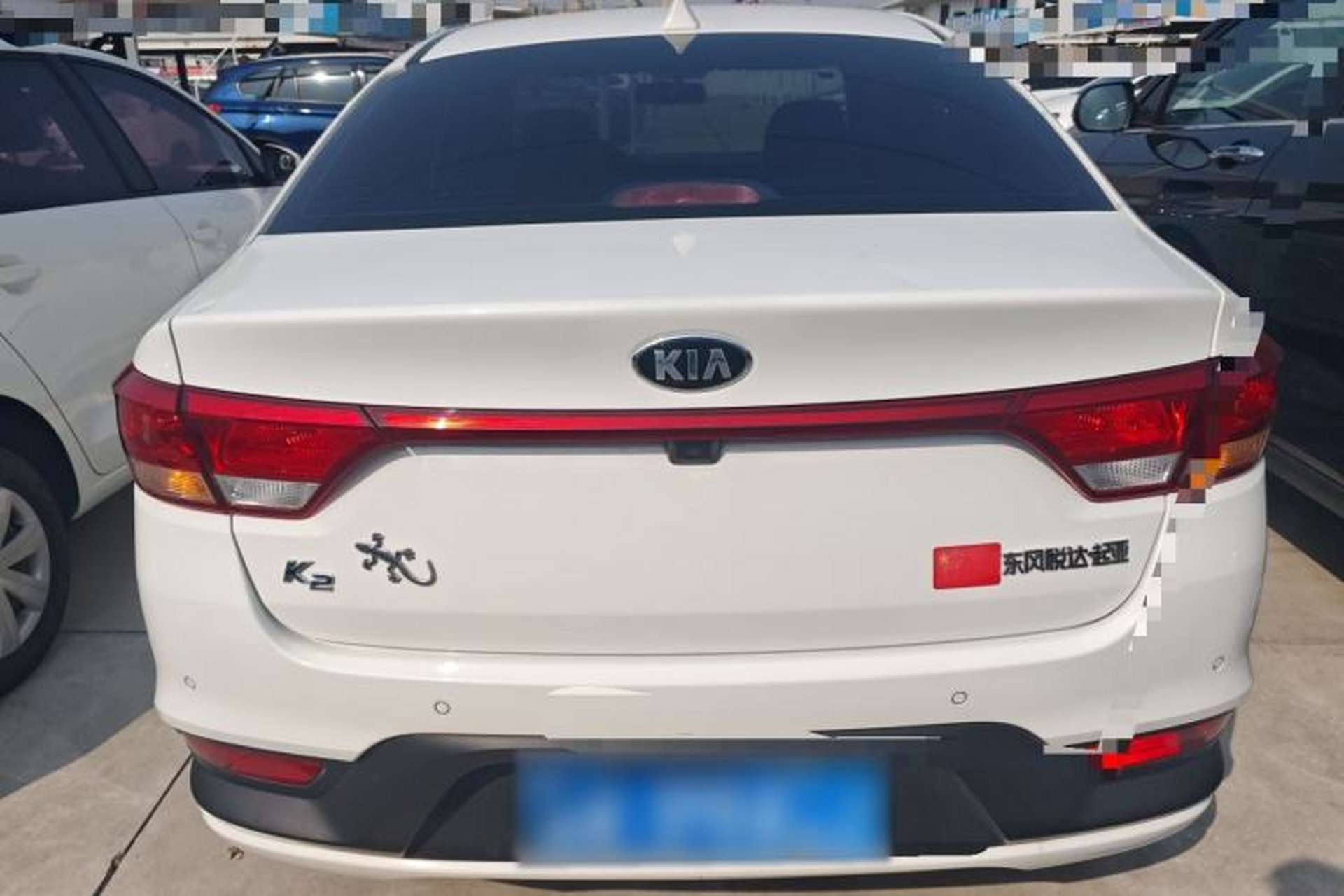 Used Kia K2 2017 Sedan 1.4L Automatic Transmission 15th Anniversary Special Edition GLS Rear