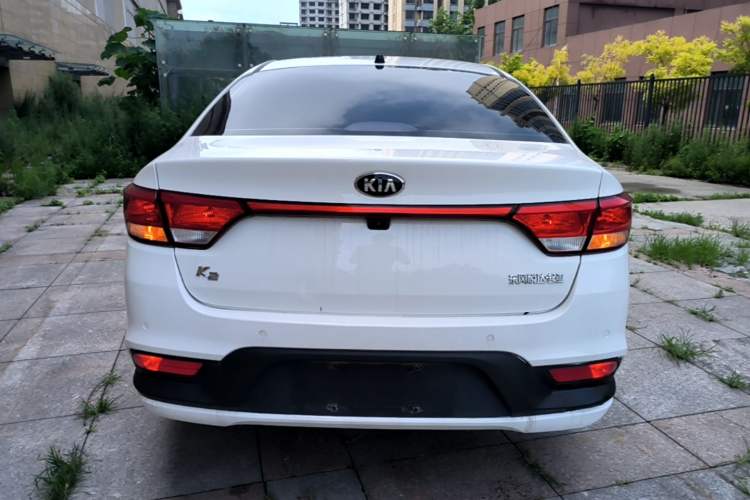 Used Kia K2 2017 Sedan 1.4L Automatic Transmission 15th Anniversary Special Edition GLS Rear