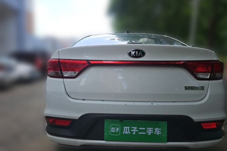 Used Kia K2 2017 Sedan 1.4L Automatic GLS Rear