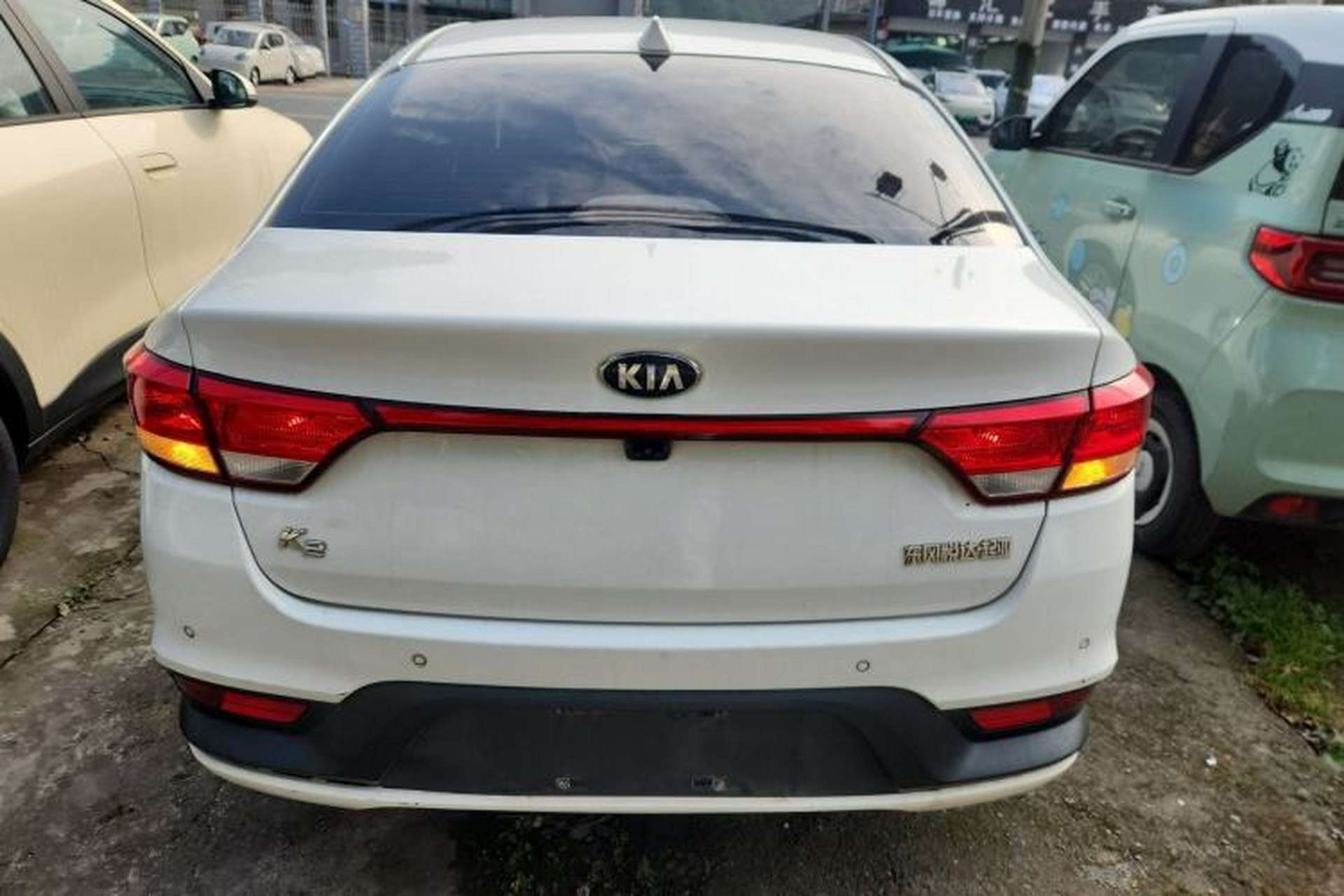 Used Kia K2 2017 Sedan 1.4L Automatic GLS Rear