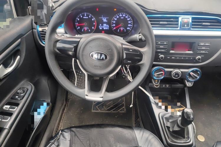 Used Kia K2 2017 Sedan 1.4L Manual Transmission GLS Steering Wheel