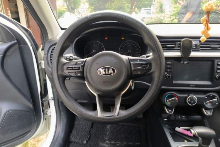 Used Kia K2 2017 Sedan 1.4L Automatic GLS Steering Wheel