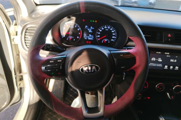 Used Kia K2 2017 Sedan 1.4L Automatic GLS Steering Wheel