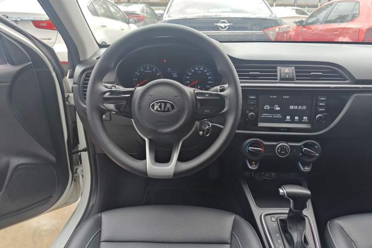Used Kia K2 2017 Sedan 1.4L Automatic GLS Steering Wheel