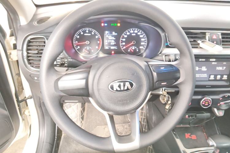 Used Kia K2 2017 Sedan 1.4L Automatic GLS Steering Wheel