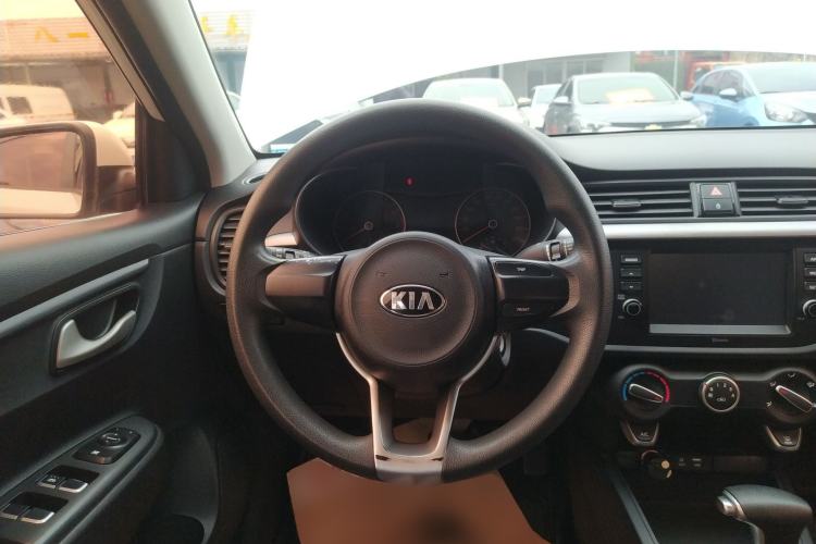 Used Kia K2 2017 Sedan 1.4L Automatic GLS Steering Wheel