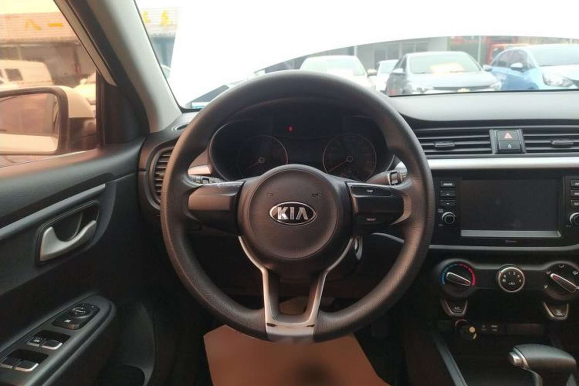 Used Kia K2 2017 Sedan 1.4L Automatic GLS Steering Wheel