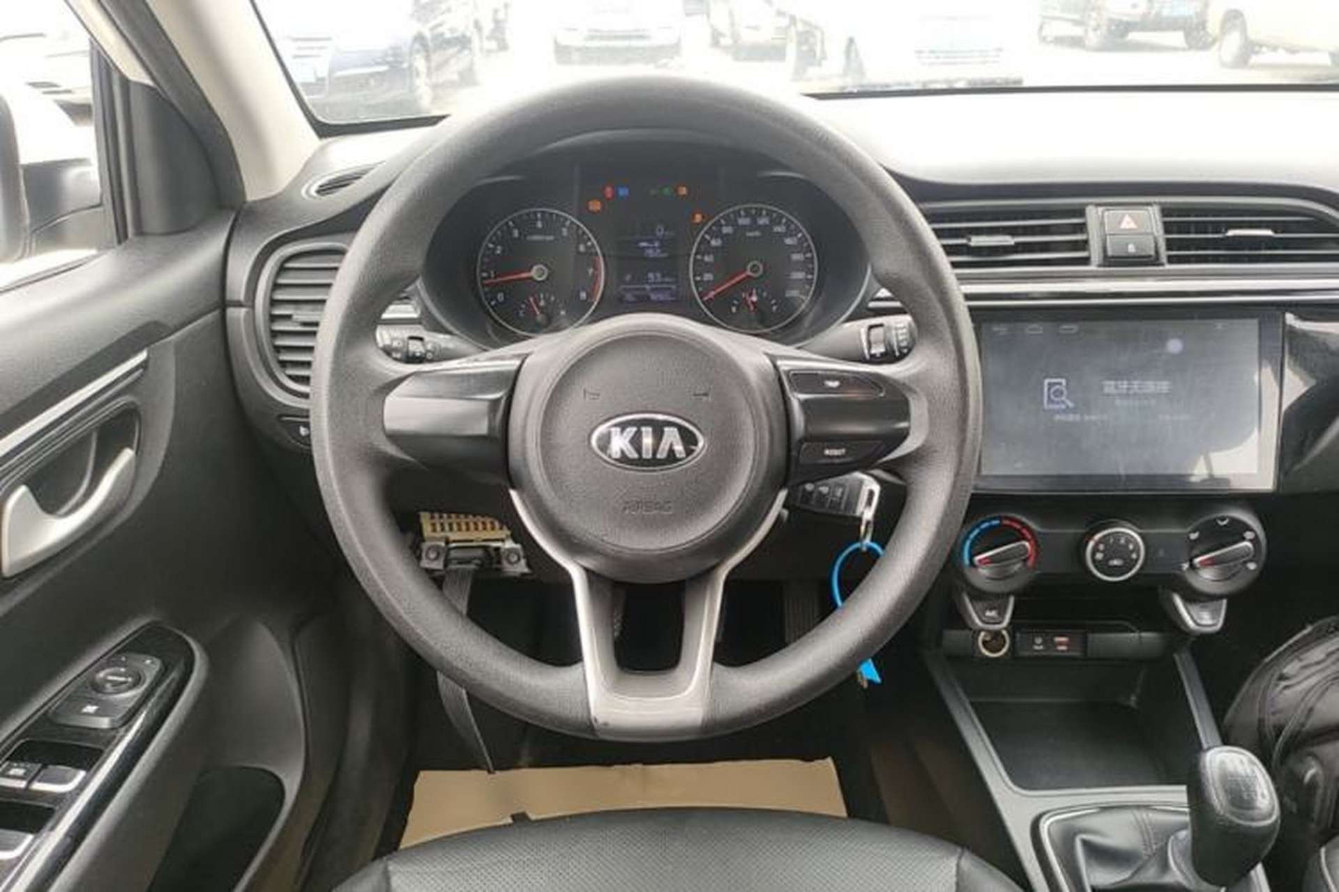 Used Kia K2 2017 Sedan 1.4L Manual Transmission 15th Anniversary Special Edition GLS Steering Wheel
