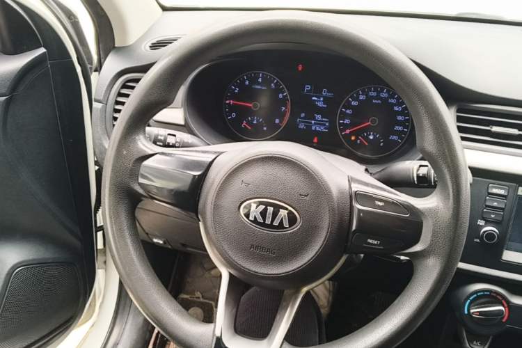 Used Kia K2 2017 Sedan 1.4L Automatic GLS Steering Wheel